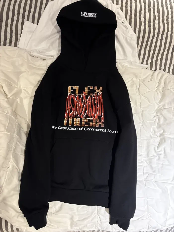 The Destruction of Commercial Scum Hoodie